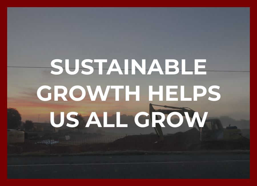 Sustainable Growth Helps Us All Grow